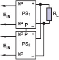 Схема параллельного включения ИП с функцией P.