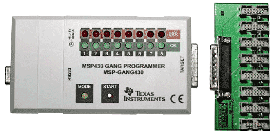 Промышленный внутрисхемный программатор MSP-GANG430 